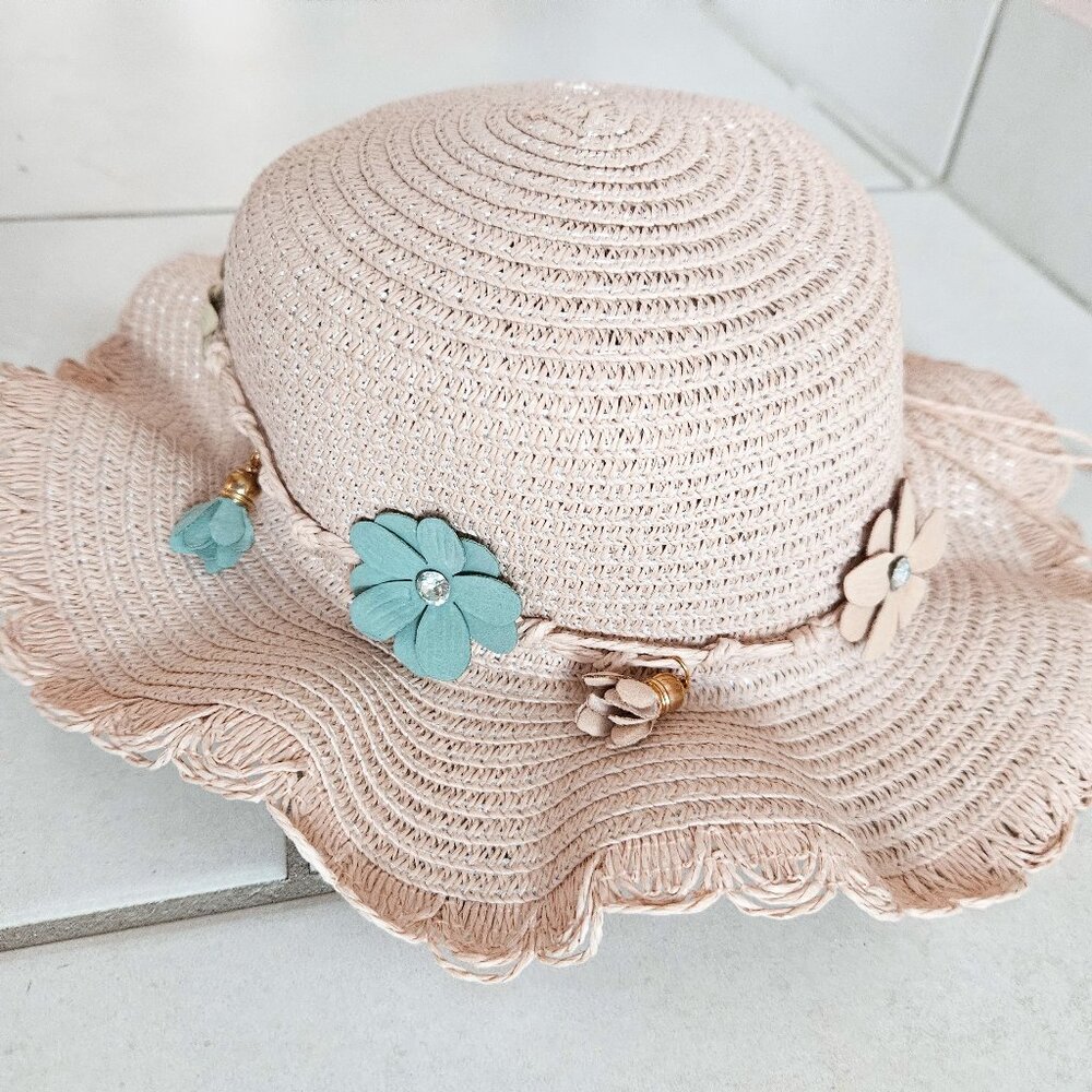 Light Pink Floral Hat
